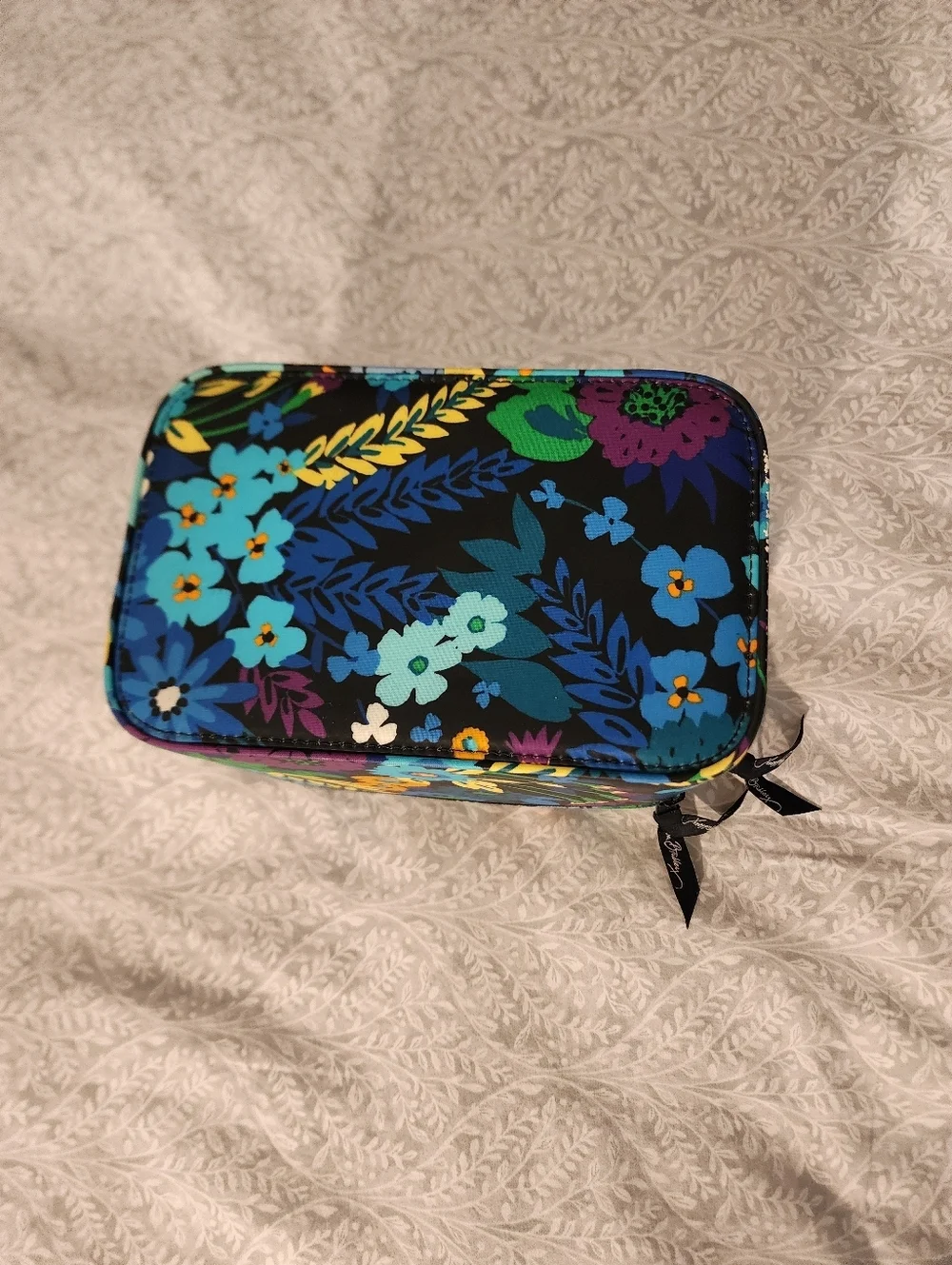 Vera Bradley Midnight Blues Choo Choo Travel Case